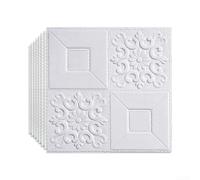 Creativo DIY Wall Sticker Set 10PC Paneles de espuma suave con fuerte adherencia para la decoración del hogar