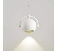 Creativo Iluminación de elevación Aluminio Colgante de luz Recámara Lámpara de ascenso y caída Ángulo ajustable de 360° Lámparas colgantes Comedor Vaso Candelabros Bombilla LED incluida ( Luz cálida )