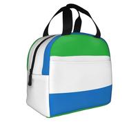 Creativo Unisex Sierra Leone Bandera Bolso Almuerzo Aislado Tote Bolso Caja Almuerzo Térmica Portátil Recipiente Comida Bolso Para Escuela Viaje Picnic