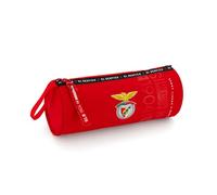 Creativolution - Estuche redondo oficial SL Benfica de poliéster rojo con asa, 21 x 8 cm, rojo, talla única, Casual