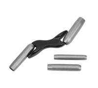 CreatoHundreds Brick Jointer Herramienta Manual para Juntas de Fabricada en Acero Compacto Y Ligera Adecuada para de Albañilería Y Mejoras en H, Negro