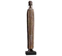 CreatoHundreds Escultura Africana Estatua Adorno de Mesa Figura Artesanal Decoración Moderna Humana de Colección Adecuada para Dormitorio Comedor Escritorio Sala de, Estilo a, Individual