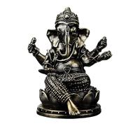 CreatoHundreds Estatua del Señor, Escultura Religiosa de Buda, Coleccionable, Arte, Artesanía, Figura de, Adorno para Estante, Dormitorio, Soporte de, Bronce 8.5 X 7 X 10.5 Cm, Individual