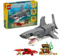 LEGO Creator 3 en 1 - Feroz Tiburón con Cofre del Tesoro - 31381