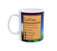 Creator's Cove Stardew Valley - Taza de café para bebida, regalo para los amantes de los videojuegos, taza de aventura de granja para familiares y amigos