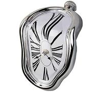 Creatov Reloj Decorativo derretido de Dalí, Surrealista, para Mesa, Estante, Escritorio, Reloj derretido de Moda, Inspirado en Salvador Dalí, decoración Divertida del hogar, Oficina, Mejor Idea de