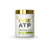 CREATP | Monohidrato de Creatina Micronizada Creapure | Free Espartamo | Más Fuerza, Resistencia y Volumen Muscular | Micronizada | Rendimiento Máximo | 400 g | Polvo | Soluble 100%