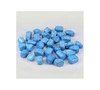 Creatulote Cantos Rodados - cuarzos minerales naturales - varios tamaños - decoración del hogar (10 unidades de 1-1,5 cm, Howlita Turquesa)