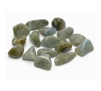 Creatulote Cantos Rodados - cuarzos minerales naturales - varios tamaños - decoración del hogar (10 unidades de 1-1,5 cm, Labradorita)