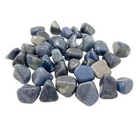 Creatulote Cantos Rodados - cuarzos minerales naturales - varios tamaños - decoración del hogar (6 unidades de 1-2,5 cm, Durmotierita)