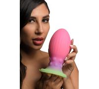 Creature Cocks Huevo de Silicona Xeno que Brilla en la Oscuridad - XL