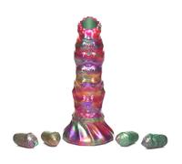 XR Brands Consolador de Ovipositor con Huevos