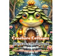 creature cottages: Whimsical Fantasy Homes with Enchanted Creatures, Cozy Details and Dreamlike Worlds for Relaxing Coloring