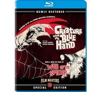 CREATURE WITH THE BLUE HAND (1967) WITH BONUS FILM, WEB OF THE SPIDER