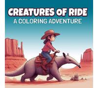 Creatures of Ride: A Coloring Adventure: Discover 50 Unique Mounts and Bring Them to Life! Relaxing Coloring Book for the Imaginative.