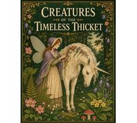 Creatures of the Timeless Thicket: Ein Fantasy-Malbuch mit sanften Fabelwesen