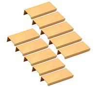 Creatwls 10 pcs Perillas del Armario Cajón de Cocina Tirador Manijas Oculto Tirador para Muebles de Gabinete Cajón Perilla Puerta Pomo