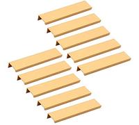 Creatwls 10 pcs Perillas del Armario Cajón de Cocina Tirador Manijas Oculto Tirador para Muebles de Gabinete Cajón Perilla Puerta Pomo