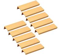 Creatwls 10 pcs Perillas del Armario Cajón de Cocina Tirador Manijas Oculto Tirador para Muebles de Gabinete Cajón Perilla Puerta Pomo