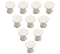 Creatwls Paquete de 10, Pomos para Puerta de Armario Tiradores para Puertas de Armario, Accesorios para Muebles Herrajes para Gabinetes de Muebles, Aleación de Aluminio