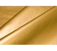 Creavvee Decoupage - Papel de seda (50 x 70 cm, 25 hojas), color dorado