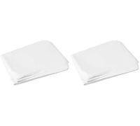 Creavvee Decoupage Papel de seda 50 x 70 cm, Blanco, 30 Hojas, Blanco (Paquete de 2)