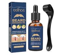Crece Barba Kit,Kit de Crecimiento de la Barba,Kit Crecimiento Barba,Aceite Barba/Rodillo,Estimula el Bigote y el Crecimiento,Crecer Barba,Regalos de Cumpleaños para Hombres,Papá (Style 5)