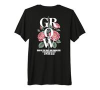 Crece en la Gracia y el Conocimiento de Nuestro Señor Camiseta Premium