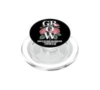 Crece en la Gracia y el Conocimiento de Nuestro Señor PopSockets PopGrip para MagSafe