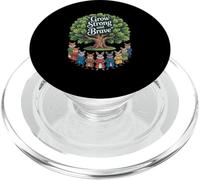 Crece fuerte y valiente Animales del bosque Inspiración PopSockets PopGrip para MagSafe