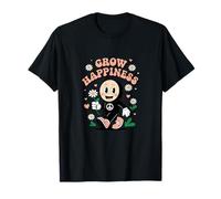 Crece la felicidad: linda paz y positividad Camiseta