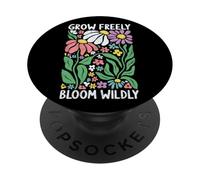 Crece libremente y florece, tremendamente inspirador PopSockets PopGrip Adhesivo
