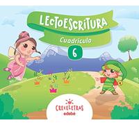 CRECELETRAS LECTOESCRITURA 6 CUADRÍCULA - 9788468332499