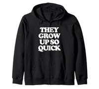 Crecen Tan rápido - Funny Mother Family Mommy Cute Mom Sudadera con Capucha