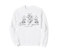 Crecer en Gracia Cristianos Hombres y Mujeres Agradecidos Sudadera