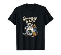 Crecer es difícil Decir Que no Hay algoritmo Robot Humor Camiseta