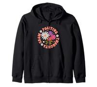 Crecer pensamientos positivos Sudadera con Capucha