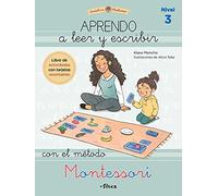 Creciendo con Montessori. Cuadernos de actividades - Aprendo a leer y escribir con el método Montessori (Nivel 3): Libro de actividades con tarjetas recortables (Altea)