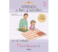 Creciendo con Montessori. Cuadernos de actividades - Aprendo a leer y escribir con el método Montessori (Nivel 2): Libro de actividades con tarjetas recortables (Altea)