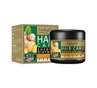 crecimiento del cabello con jengibre | Crema germinal para el cabello con jengibre | Acondicionadores antipicazón para cabello esponjoso Crema de jengibre previene la pérdida de Flavas