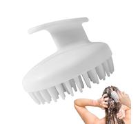 Crecimiento del cabello del masajeador del cuero cabelludo,Champú masajeador para cuero cabelludo con cerdas en | Desenredante para cabello seco y húmedo 2 en 1, exfoliante para cuero cabelludo