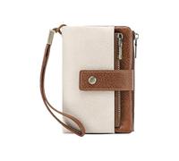 Credit Card Holder - Card Holder Wallet | PU Leather Foldable Anti-Theft Purse with Zipper | Cash Cards Holders Travel Wallet | For Women Men Drivers Travelers Work Travel Dating Beach Shopping