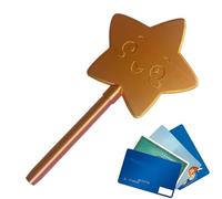Credit Card Wand - 3D Printed 33x16x2.6cm 31x9.7x2.5cm 30x13x2cm | Wand Taps To Pay, Fun Star Stick | For Kids Adults Tech Lovers Cosplay Fans Magicians Performers Themed Events Parties Shopping
