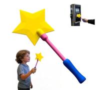 Credit Card Wand - Fun Star Case, Contactless Swipe for Daily Supermarkets, Cafe Retail with Stylish Design, Counter Shopping, Novelty Wand for Travel Checkout and Holiday Birthday