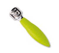 Credo 62303 Hornhaut POP ART - Rallador de seguridad (cromo), color verde