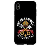 Credo de la Iglesia Uno Santo Católico Apostólico 33 d.C. Papal Carcasa para iPhone XS MAX