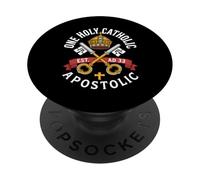 Credo de la Iglesia Uno Santo Católico Apostólico 33 d.C. Papal PopSockets PopGrip Adhesivo