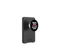 Cree en el Señor Jesús y serás Salvo PopSockets PopWallet para MagSafe