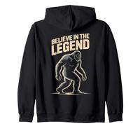 Cree en la Leyenda Bigfoot Sasquatch Cryptid Folklore Sudadera con Capucha