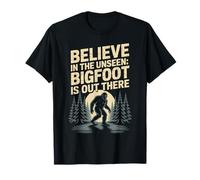 Cree en los Hombres críptidos del Bosque de Bigfoot Sasquatch Invisible Camiseta